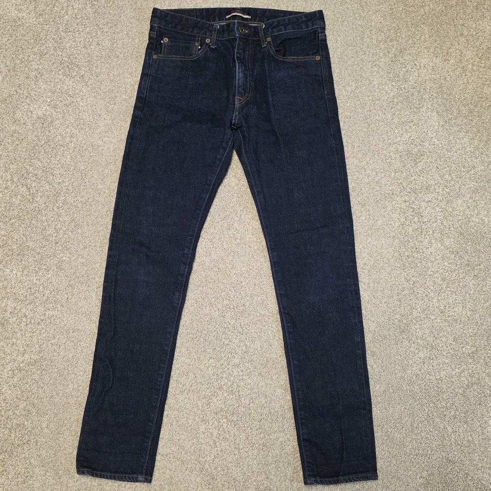 Japan Blue Jeans J105 Circle Slim Straight Tapered 14.8oz Selvedge 30‎ (30x29.5)